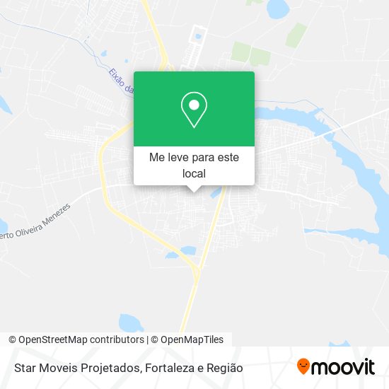 Star Moveis Projetados mapa