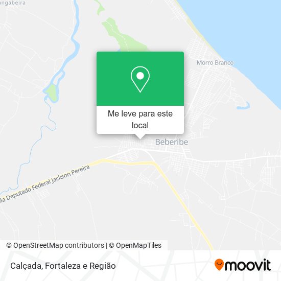 Calçada mapa