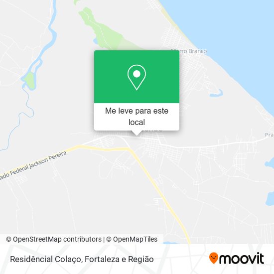 Residêncial Colaço mapa