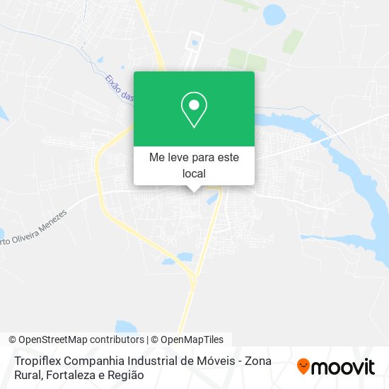 Tropiflex Companhia Industrial de Móveis - Zona Rural mapa