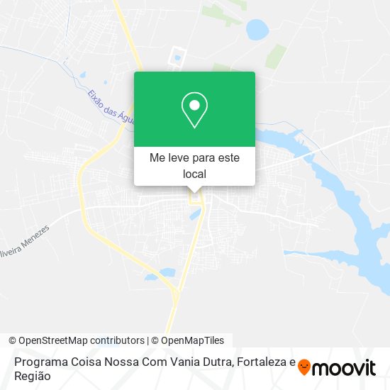 Programa Coisa Nossa Com Vania Dutra mapa