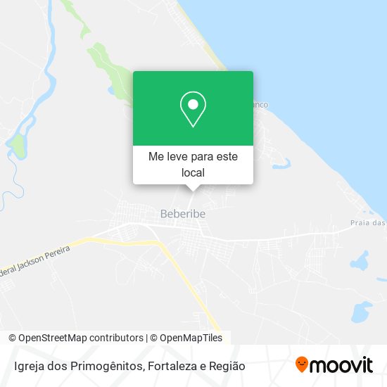 Igreja dos Primogênitos mapa