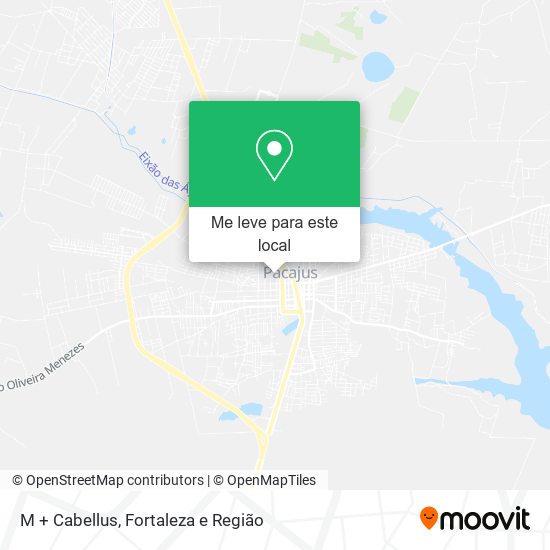 M + Cabellus mapa