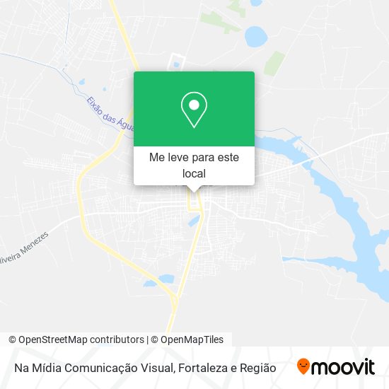 Na Mídia Comunicação Visual mapa