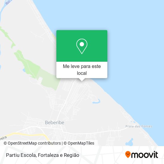 Partiu Escola mapa