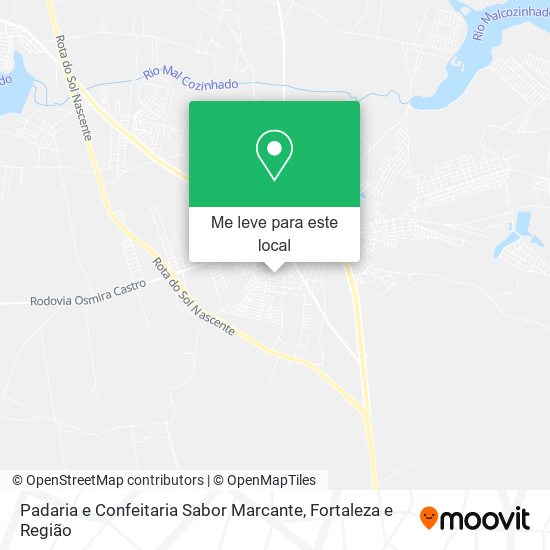 Padaria e Confeitaria Sabor Marcante mapa