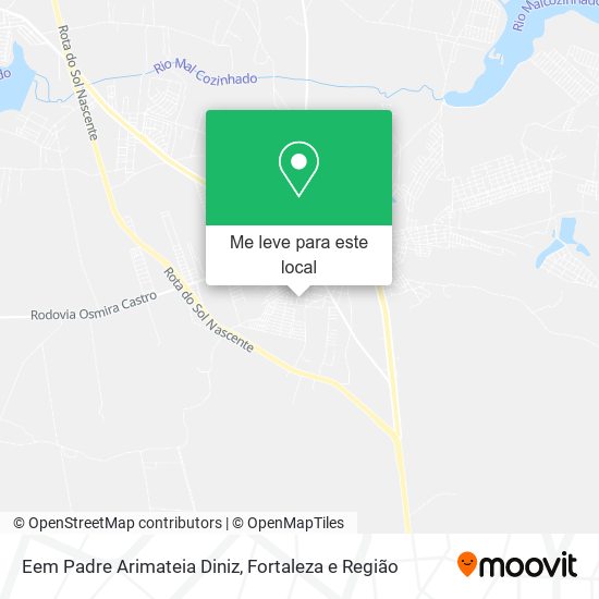 Eem Padre Arimateia Diniz mapa