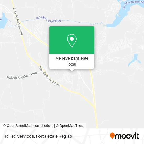 R Tec Servicos mapa