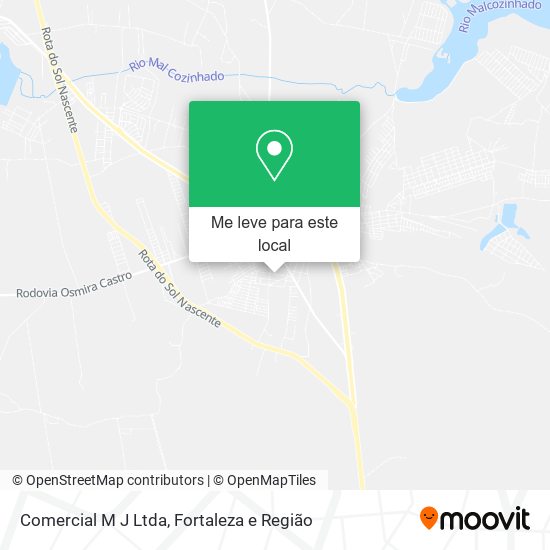 Comercial M J Ltda mapa