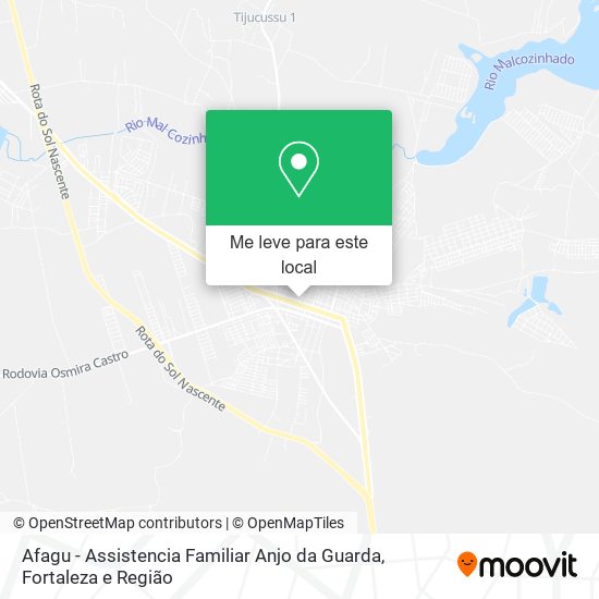 Afagu - Assistencia Familiar Anjo da Guarda mapa