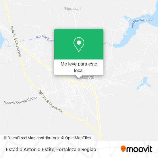 Estádio Antonio Estite mapa
