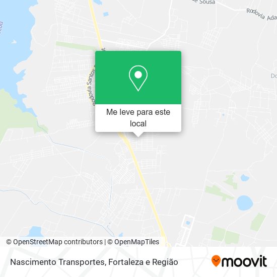 Nascimento Transportes mapa