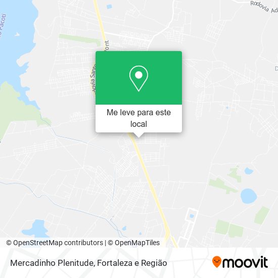 Mercadinho Plenitude mapa