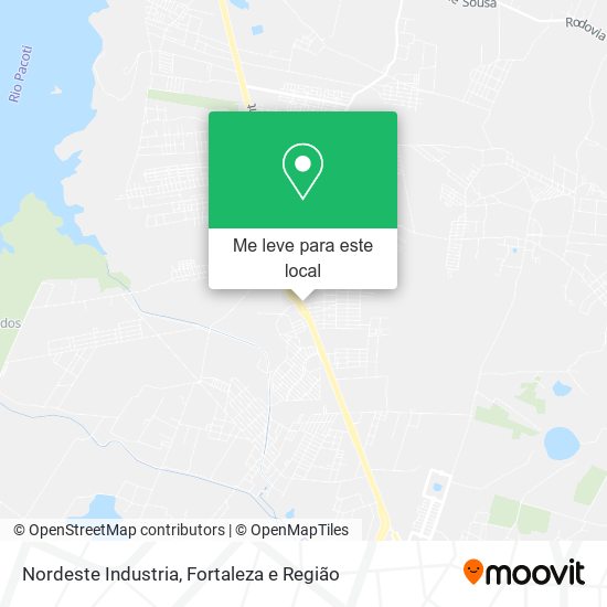 Nordeste Industria mapa