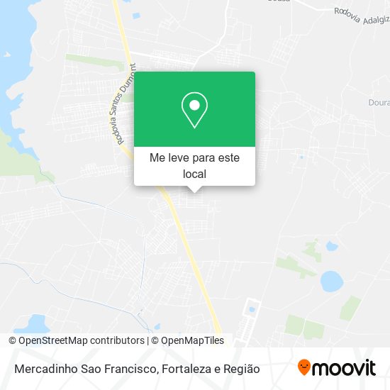 Mercadinho Sao Francisco mapa