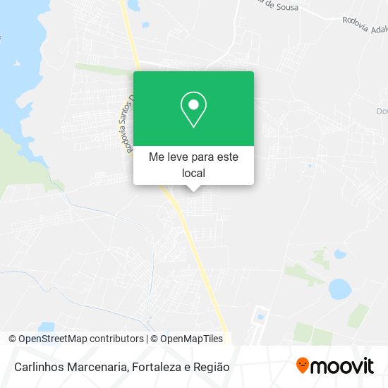 Carlinhos Marcenaria mapa