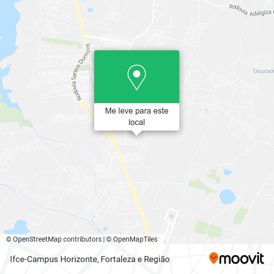 Ifce-Campus Horizonte mapa