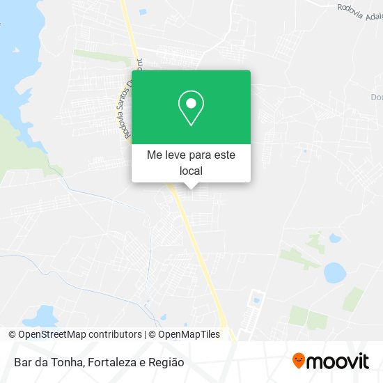 Bar da Tonha mapa