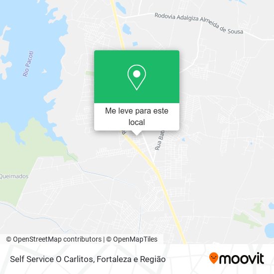 Self Service O Carlitos mapa