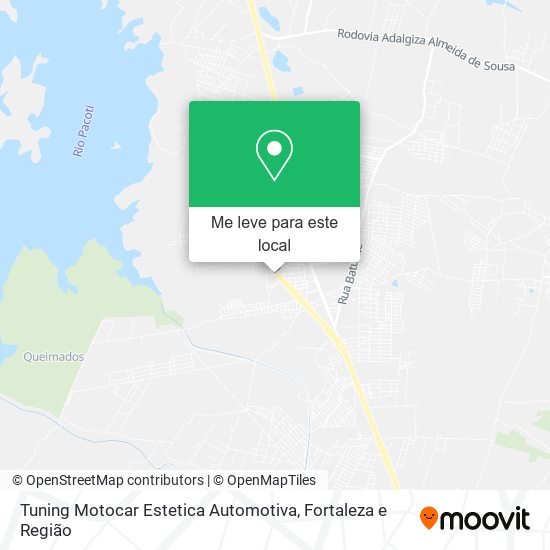 Tuning Motocar Estetica Automotiva mapa