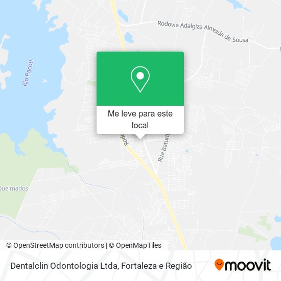 Dentalclin Odontologia Ltda mapa