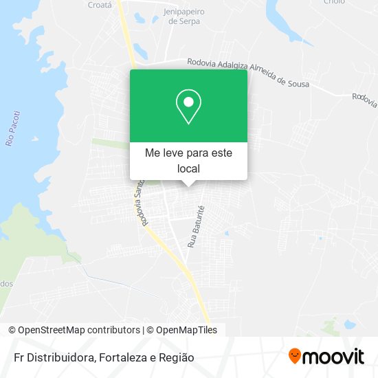 Fr Distribuidora mapa