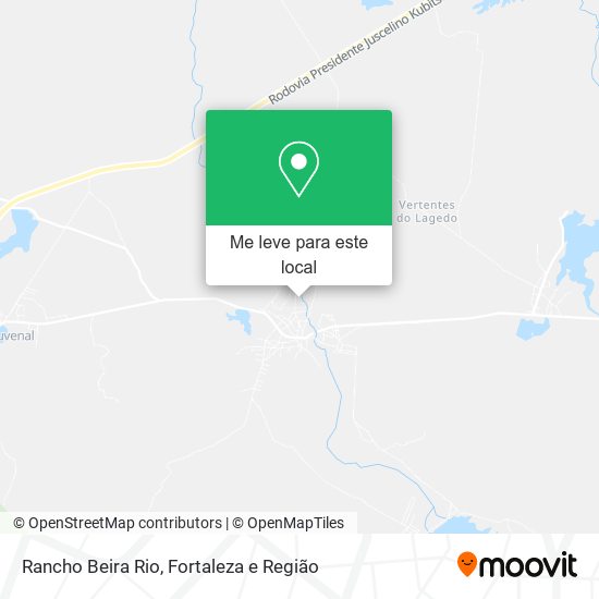Rancho Beira Rio mapa