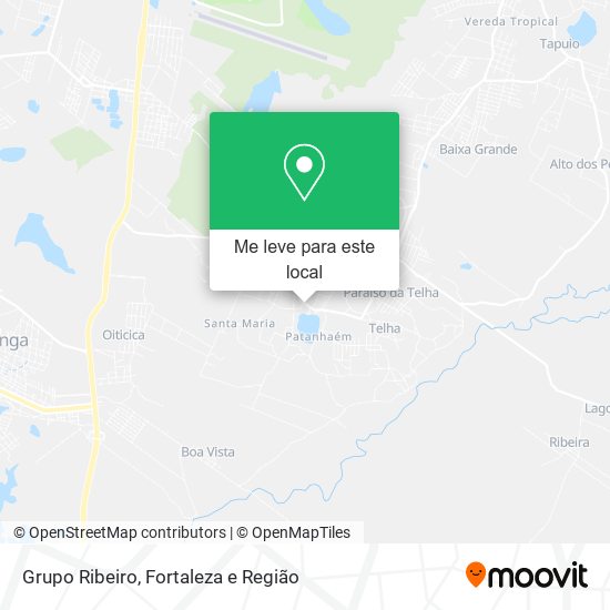 Grupo Ribeiro mapa