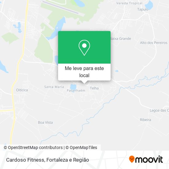 Cardoso Fitness mapa