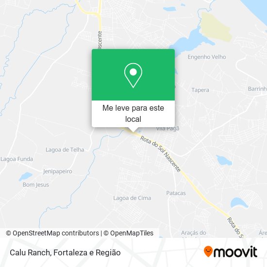 Calu Ranch mapa