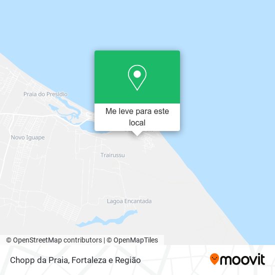 Chopp da Praia mapa