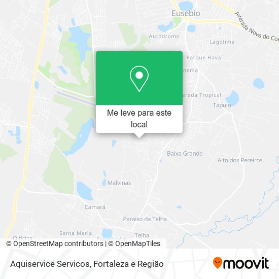 Aquiservice Servicos mapa