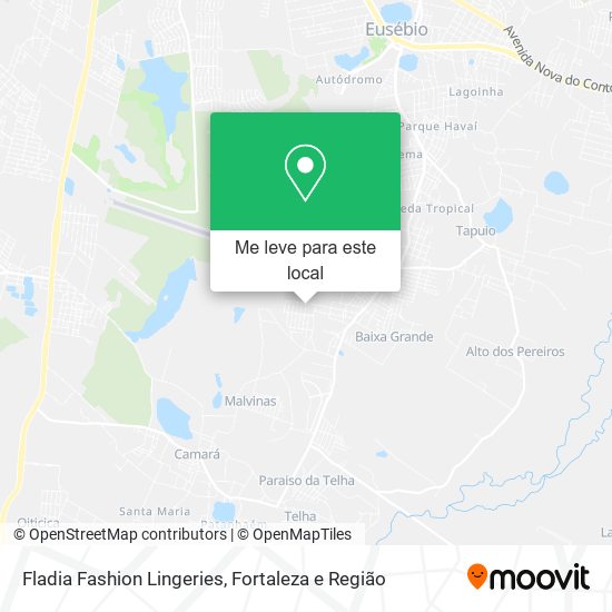 Fladia Fashion Lingeries mapa