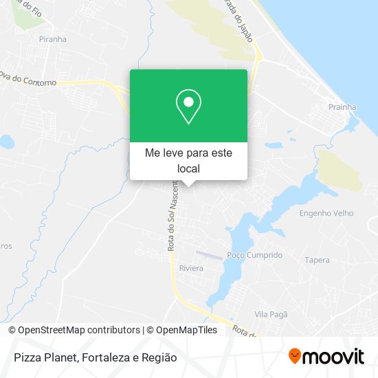 Pizza Planet mapa