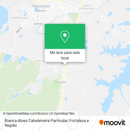 Bianca Alves Cabeleireira Particular mapa