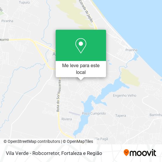 Vila Verde - Robcorretor mapa