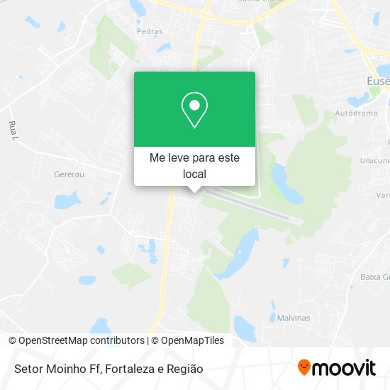 Setor Moinho Ff mapa