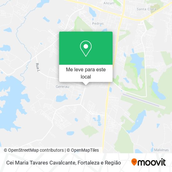 Cei Maria Tavares Cavalcante mapa