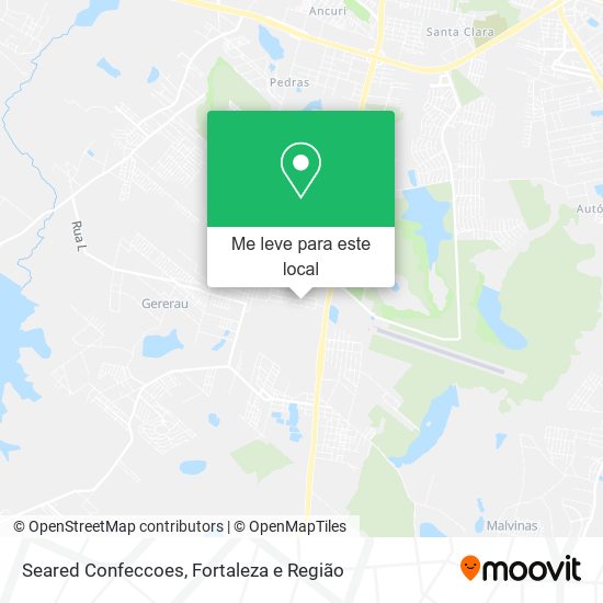 Seared Confeccoes mapa
