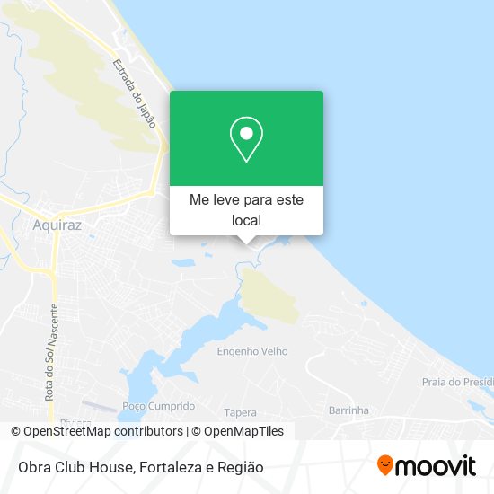 Obra Club House mapa