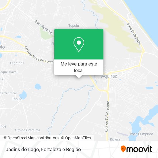 Jadins do Lago mapa