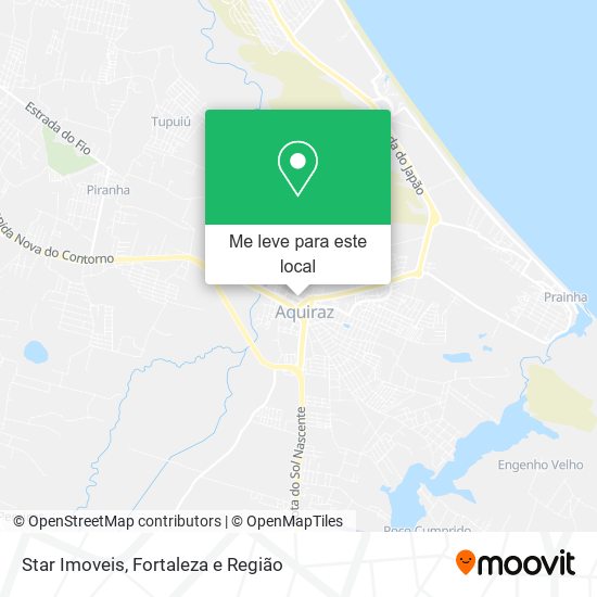 Star Imoveis mapa