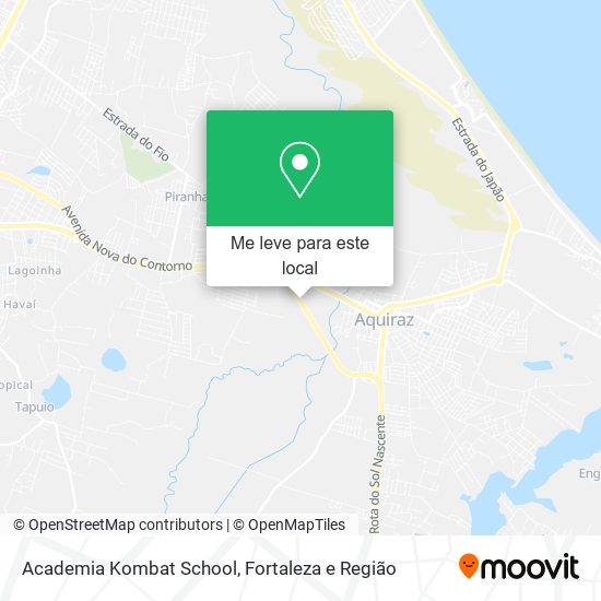 Academia Kombat School mapa
