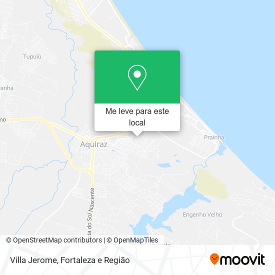 Villa Jerome mapa