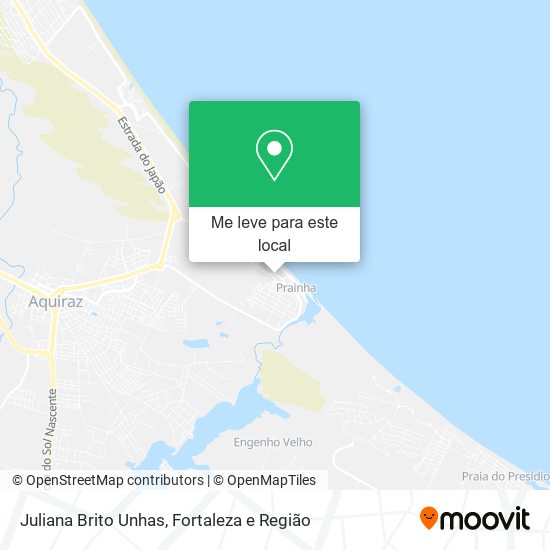 Juliana Brito Unhas mapa