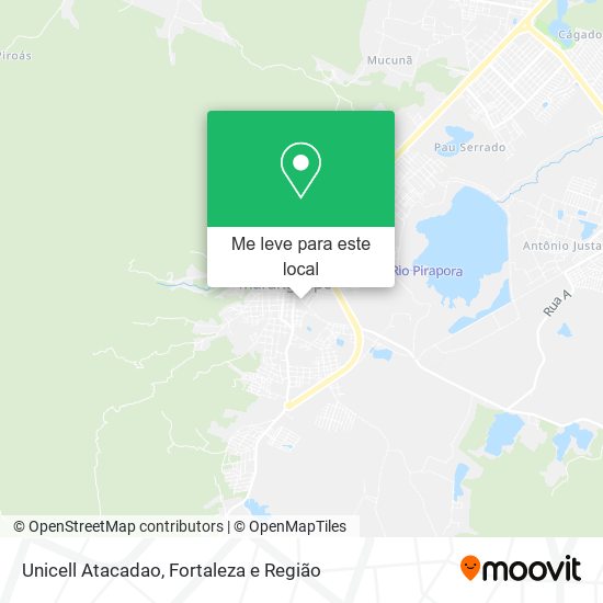 Unicell Atacadao mapa