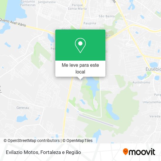 Evilazio Motos mapa