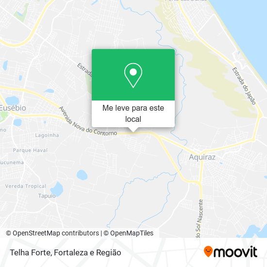 Telha Forte mapa