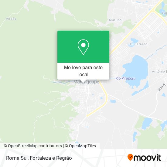 Roma Sul mapa