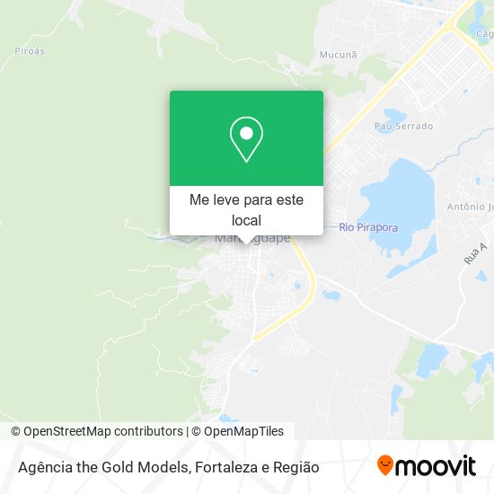Agência the Gold Models mapa